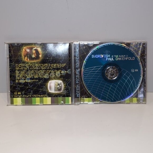 3/$20 PAUL OAKENFOLD Swordfish Movie Soundtrack CD Music Album Trance Y2K Tested - Picture 3 of 9